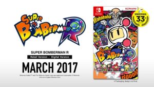 Konami Announces Super Bomberman R for Nintendo Switch