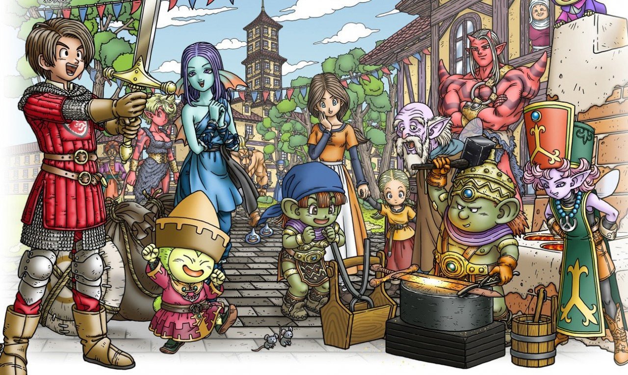 Dragon Quest X Heads to PS4 in Summer, Switch Later in 2017