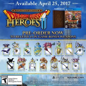 Dragon Quest Heroes II Gets Simultaneous PC Release, Explorer’s Edition Revealed