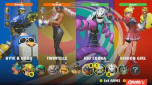 New Characters Twintelle, Byte & Barq, and Kid Cobra Revealed for Arms