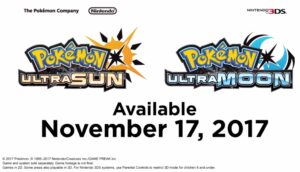 Pokemon Ultra Sun and Ultra Moon Announced for 3DS