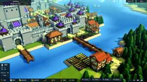 Niche Spotlight – Kingdoms and Castles: Voxel-Based City and Fortress Building Sim
