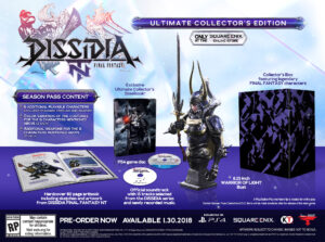 Dissidia Final Fantasy NT Western Launch Set for January 30, Collector’s Edition Revealed
