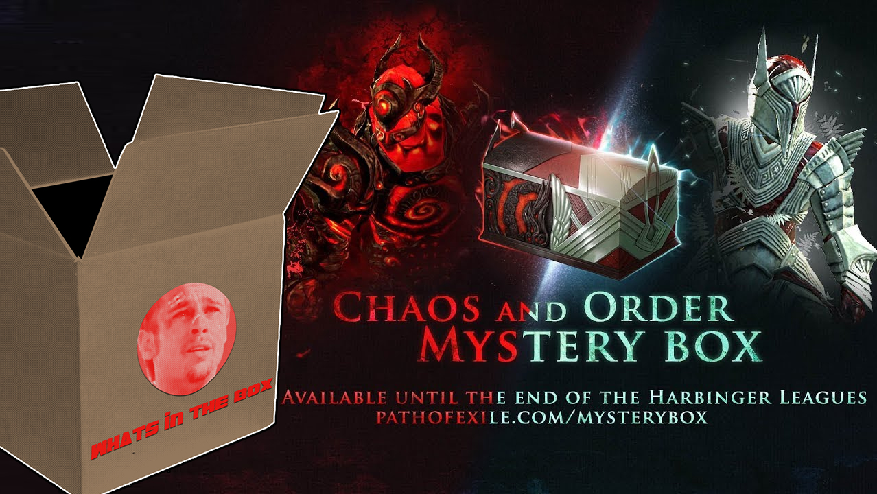 What’s in the Box? – Path of Exile Chaos and Order Mystery Box Unboxing