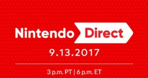 New Nintendo Direct Set for September 13