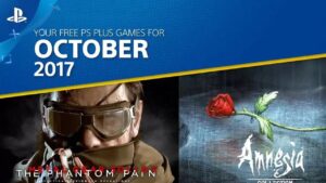 PlayStation Plus Free Games for October 2017 Include Metal Gear Solid V: The Phantom Pain, More