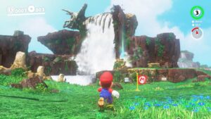 New Super Mario Odyssey Gameplay Shows Off the Cascade Kingdom