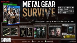 Metal Gear Survive Release Dates Set for February 2018