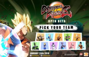 Playable Roster for Dragon Ball FighterZ Open Beta Confirmed