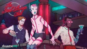 New Cyberpunk Bartending and Hacking Game The Red Strings Club Announced