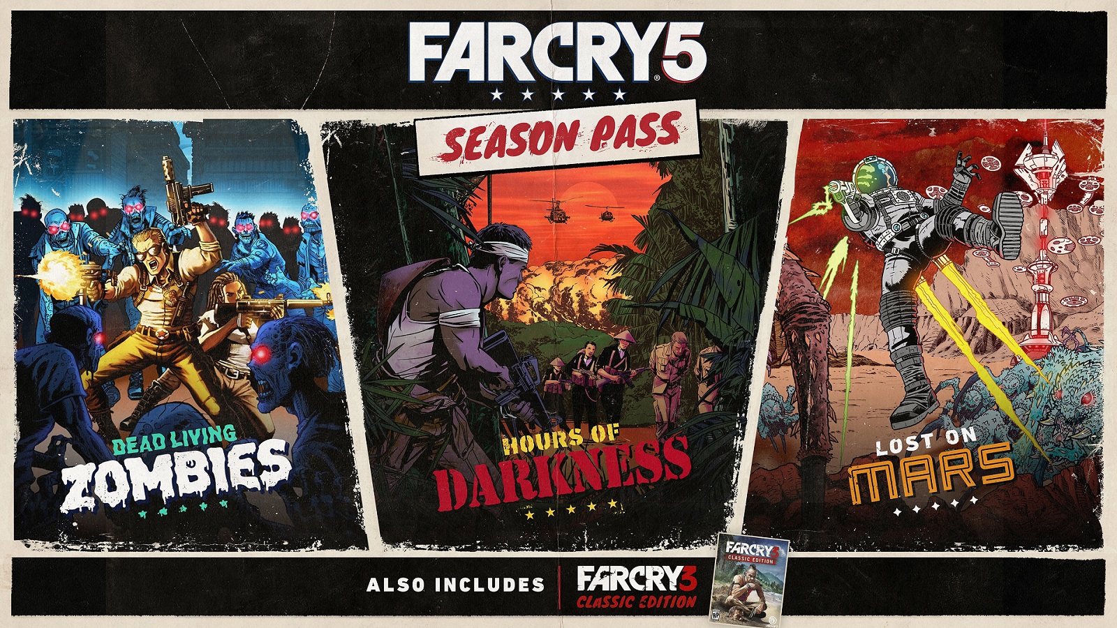 Far Cry 5 Season Pass Announced, Includes Far Cry 3 Classic