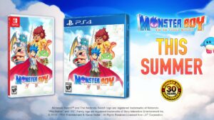 Retail Version for Monster Boy and the Cursed Kingdom Announced for PS4 and Switch