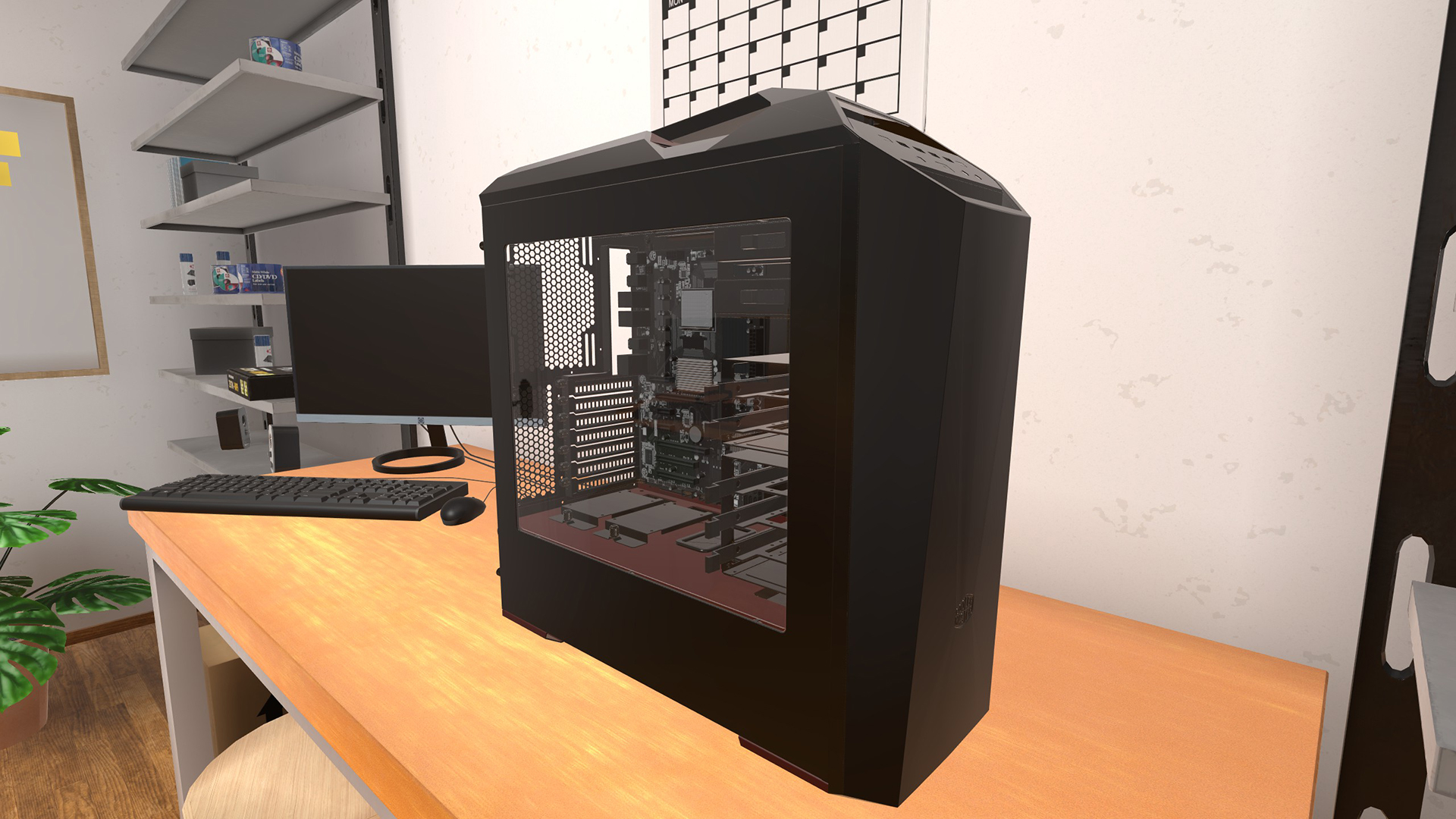 Build a Gaming PC in a Game via PC Building Simulator