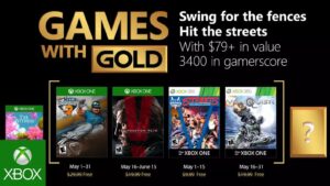 Games With Gold for May 2018 Announced