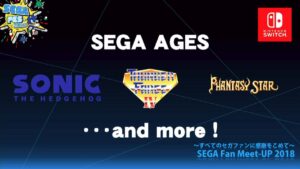 Sega Ages Announced for Nintendo Switch