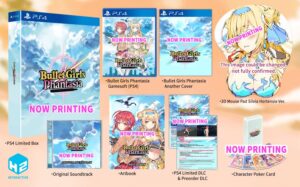 Bullet Girls Phantasia Gets an English Version in Asia on August 9, Limited Edition Revealed