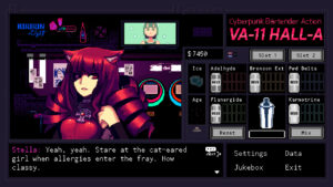VA-11 HALL-A Heads to PS4 and Switch in Q1 2019