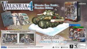 “Memoirs from Battle” Premium Edition for Valkyria Chronicles 4 Announced, New Squad Trailer
