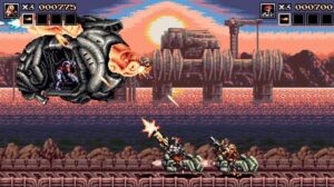 New Gameplay for 2D Shooter Blazing Chrome
