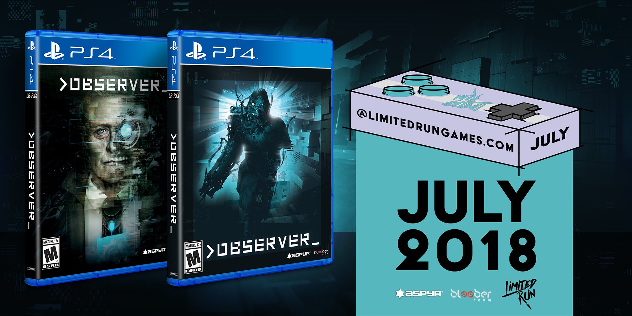 Cyberpunk Horror Game Observer Gets a Limited Physical Release for PS4