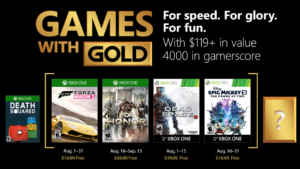 Xbox Live Gold Free Games Lineup for August 2018 Confirmed