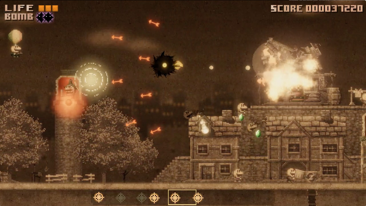 Dark and Silly Indie Japanese Shmup “Black Bird” Launches for PC on October 31