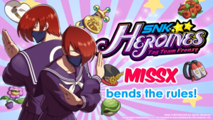 Cross-Dressing Iori DLC Character “MissX” Joins SNK Heroines: Tag Team Frenzy on November 15