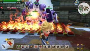 Dragon Quest Builders 2 Details for Endless War Island, Weather Systems
