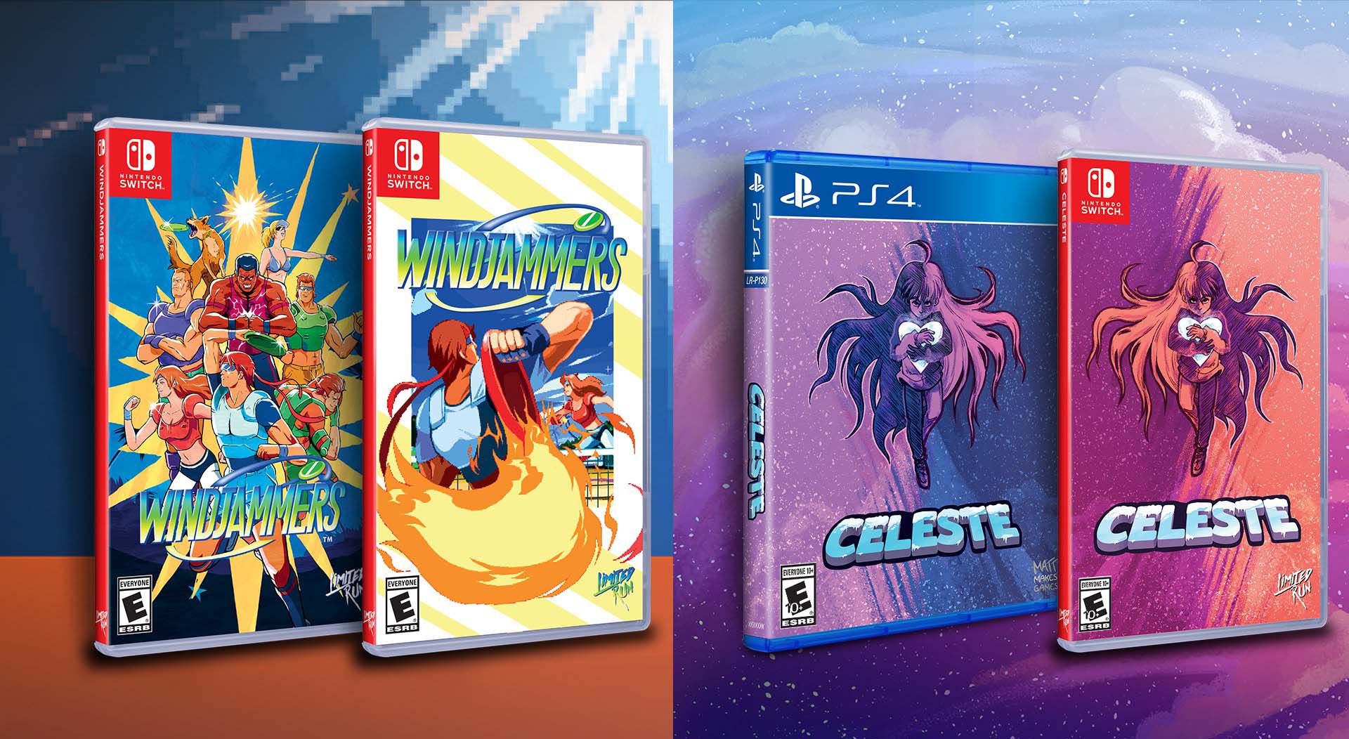 Limited Run Physical Versions Announced for Windjammers and Celeste
