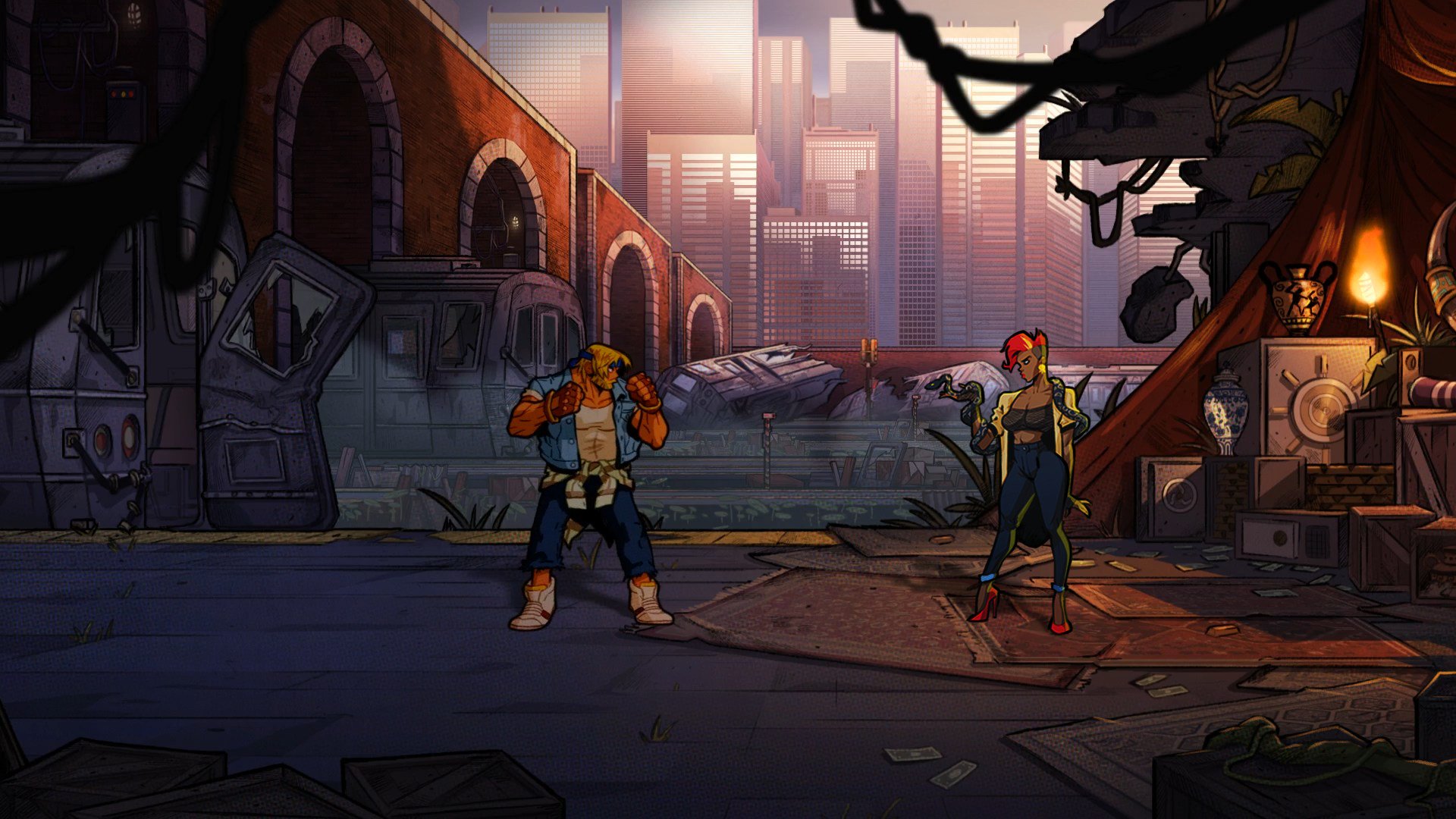 New Screenshots, First Look at Combat for Streets of Rage 4