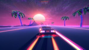 Synthwave Racer OutDrive Gets Steam Achievements