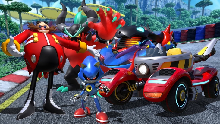 Team Sonic Racing Adds Dr. Eggman, Metal Sonic, and Zavok