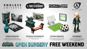 Two Point Hospital Gets Free Weekend, Crossover Content