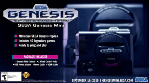 Sega Genesis / Mega Drive Mini Console Western Pricing, First 10 Games Confirmed