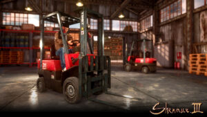 First Look at Forklifts in Shenmue III