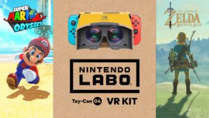 Nintendo Labo VR Adds Compatibility for Super Mario Odyssey, The Legend of Zelda: Breath of the Wild