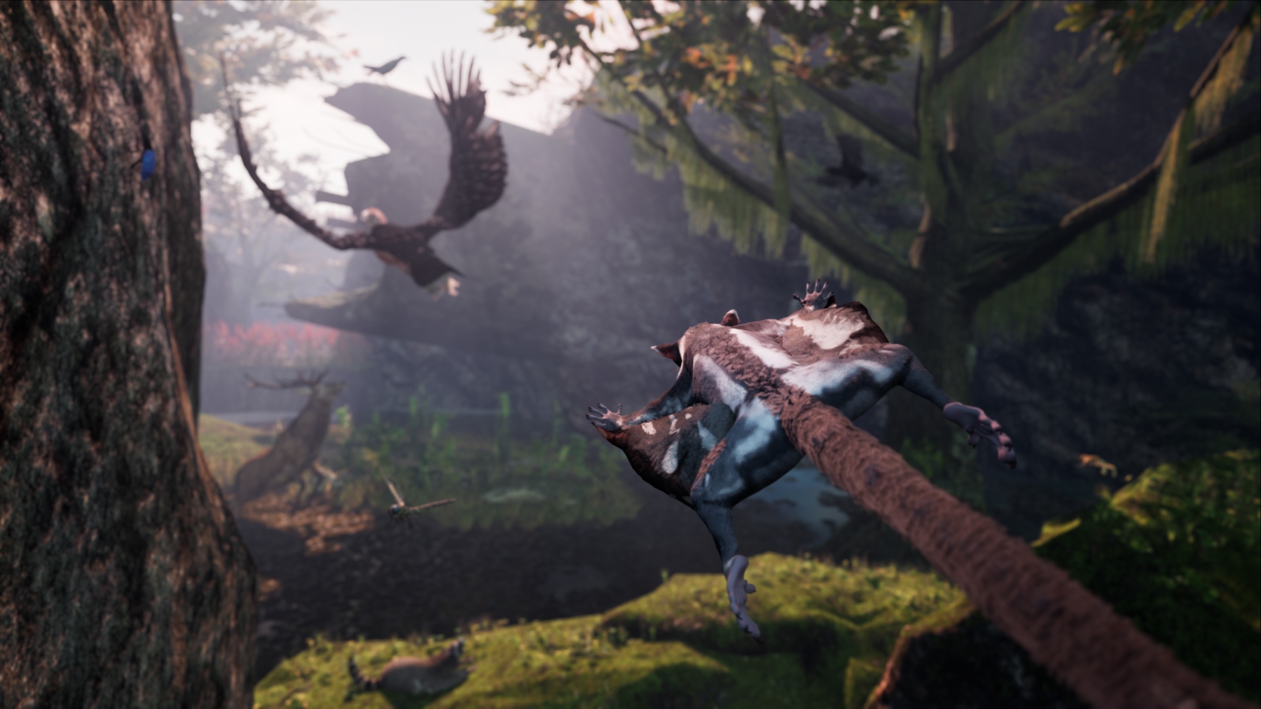 Sugar Glider Adventure Game “Away: The Survival Series” Announced for PC, PS4