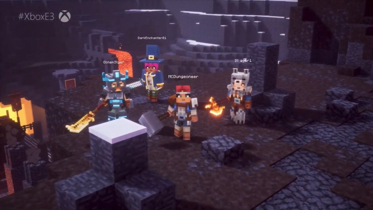 Minecraft Dungeons Launches in Spring 2020