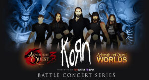 KoЯn is Hosting a Concert in AdventureQuest 3D