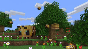 New Minecraft Update Adds Bees and Honey Farming