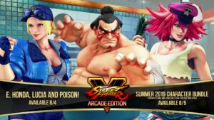 Street Fighter V: Arcade Edition Adds E. Honda, Poison, and Lucia