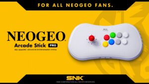 SNK Announces the NEOGEO Arcade Stick Pro