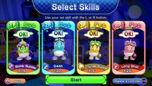 EXTEND Skill Upgrade System Revealed for Bubble Bobble 4 Friends