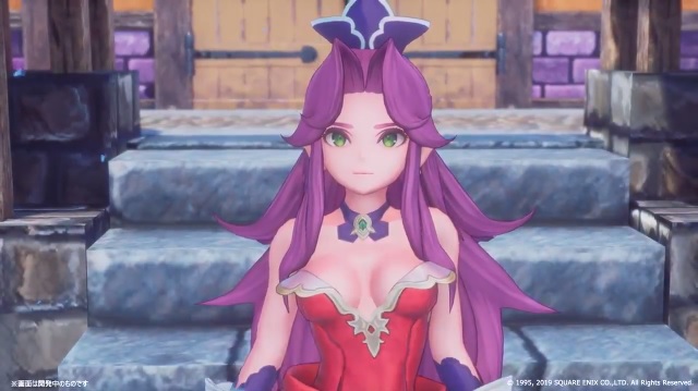 Angela Character Trailer for Trials of Mana