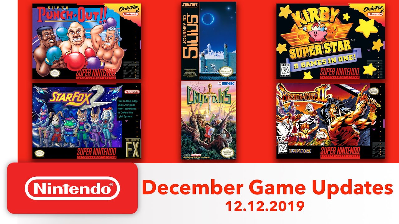 Nintendo Switch Online Adds New NES and SNES Games on December 12 – Star Fox 2, Crystalis, More