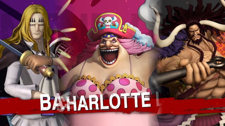 One Piece: Pirate Warriors 4 Basil Hawkins, Big Mom, and Kaido Trailers
