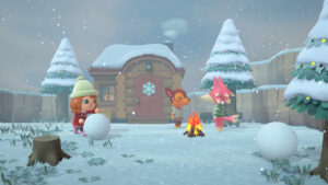 New Screenshots for Animal Crossing: New Horizons Show Off the Seasons