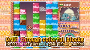 Mr. Driller DrillLand Remake Launches June 25 on Steam and Nintendo Switch