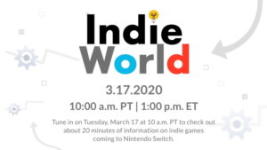 Nintendo Indie World Showcase Broadcasts March 17