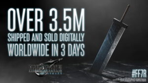 Final Fantasy VII Remake Sells 3.5 Million Copies Worldwide, Three Days After Launch